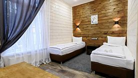 Двухместный номер Comfort 2 отдельные кровати, База отдыха Архыз Форест Эко, Архыз