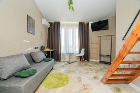 Номер Comfort Дуплекс, Гостевой дом Папоротник, село Ямное