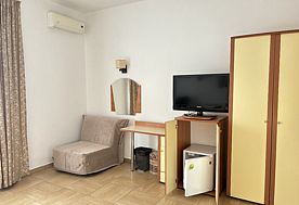 1-мест. (разм. в 2-мест.) станд. плюс, Пансионат Анапа-Лазурная, Джемете