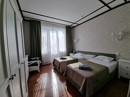 Фрегат 2.2 : 2х местный TWIN (Гостиница) Номера: 2.2, Туристический комплекс Фрегат, село Жан-Аул
