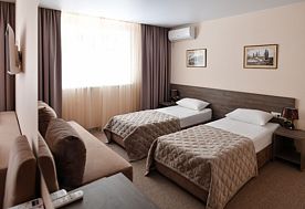 1-мест. (разм. в 2-мест.) комфорт, Пансионат Феодора, Алушта