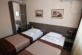 1-мест. (разм. в 2-мест.) смарт юг, Пансионат Феодора, Алушта