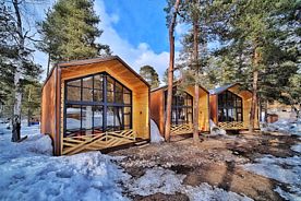 VILLA 2 в стиле барнхаус Дорбун с 2 спальнями, Гостевой дом Архыз Сити Софийская поляна, Архыз