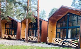 VILLA 3 в стиле барнхаус Дорбун с 3 спальнями, Гостевой дом Архыз Сити Софийская поляна, Архыз