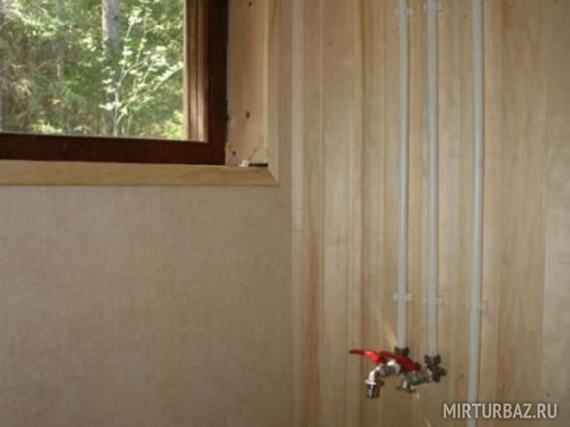 Горячая и холодная вода из реки Орша