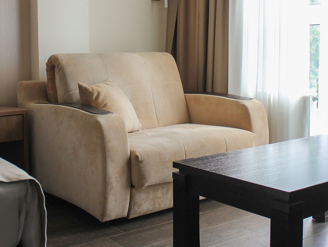 Студио 2-местный 1-комнатный (без балкона, корпус №1)