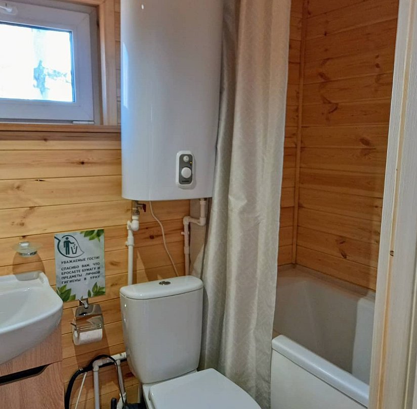 Глемпинг 4-местный 2-комнатный