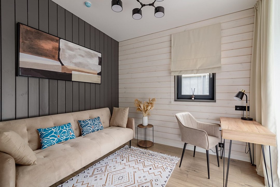 Дом 6-местный 4-комнаный (Glass box 85)