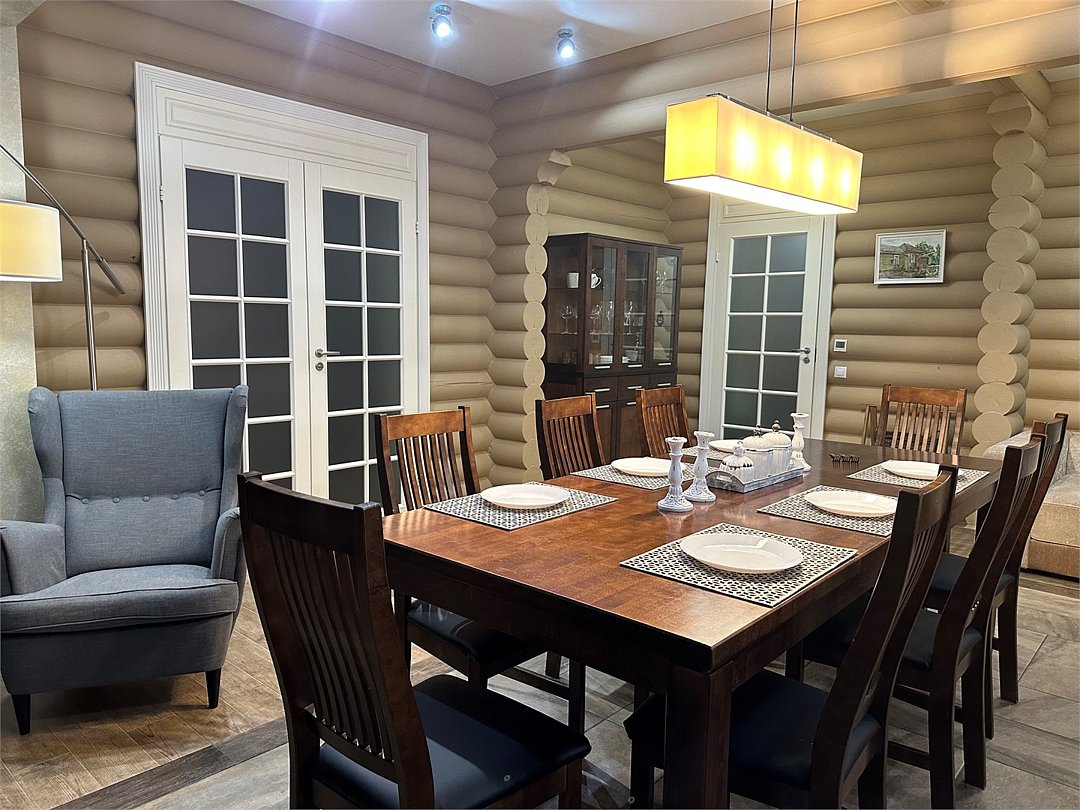 Коттедж 10-местный 4-комнатный (с сауной)