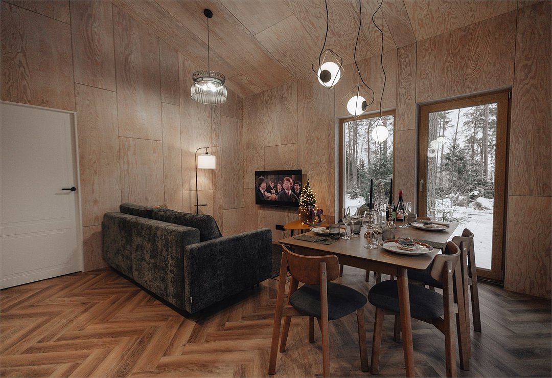 Коттедж 4-местный 2-комнатный