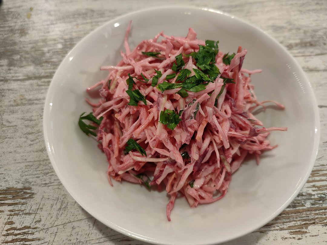 Салат "Розовый Фламинго"