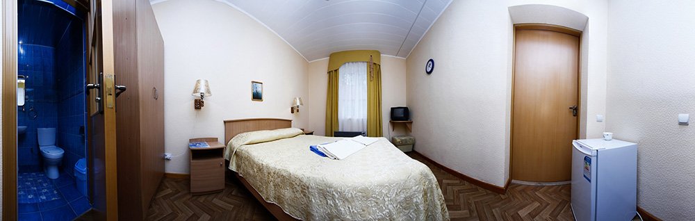 Стандартный 2-местный 1-комнатный (коттедж)