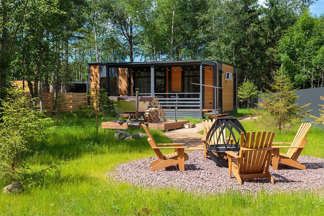 Коттедж 2-местный (с 1 спальней)