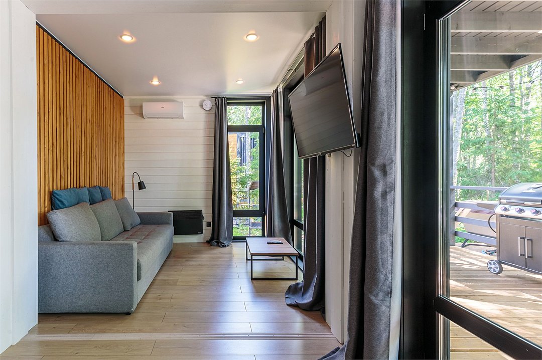 Коттедж 2-местный (с 1 спальней)