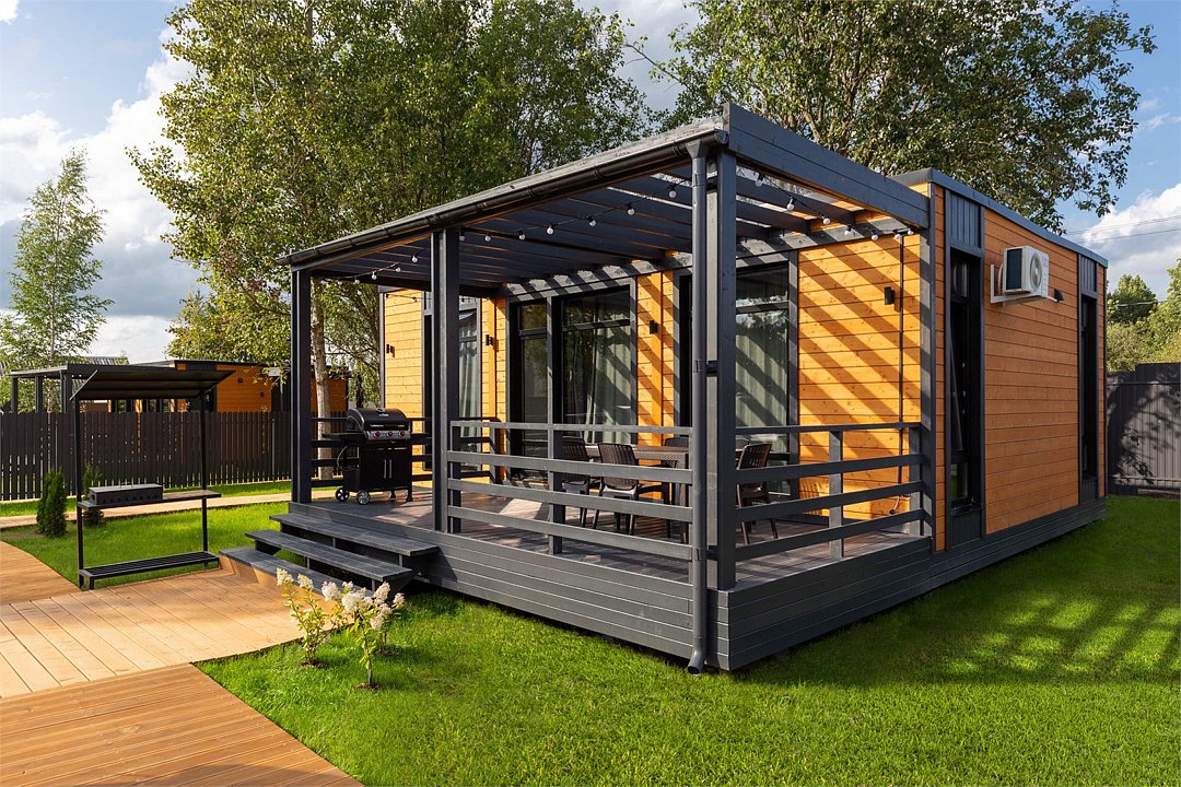 Дом 4-местный 3-комнатный (купель)