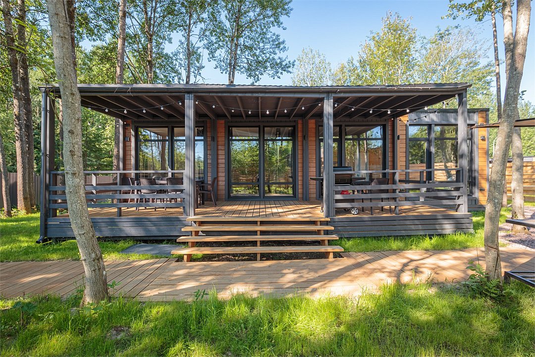 Коттедж ВИП Семейный 4-местный (с 1 спальней и купелью)