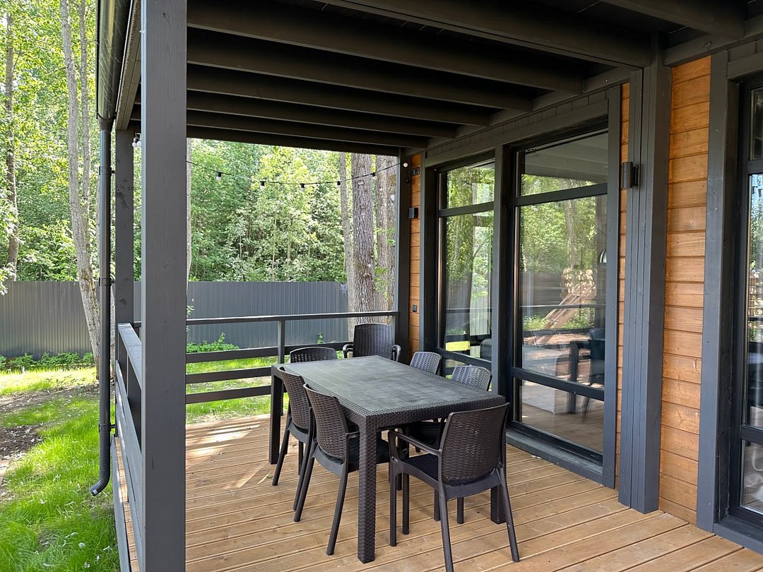 Коттедж ВИП Семейный 4-местный (с 1 спальней и купелью)