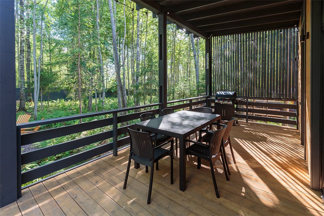 Коттедж Улучшенный 4-местный (с 2 спальнями и купелью)