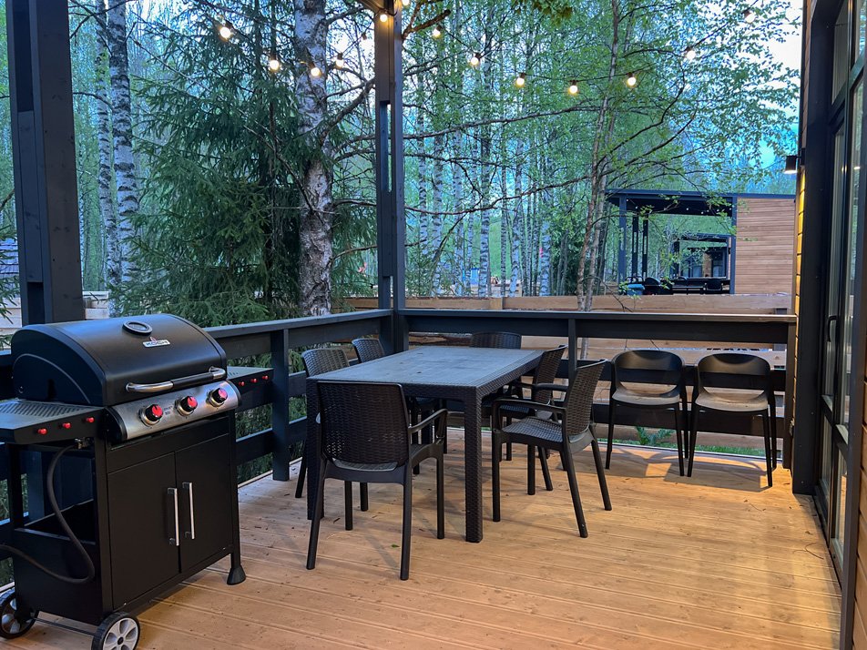 Дом 2-местный 2-комнатный (с 1 спальней)