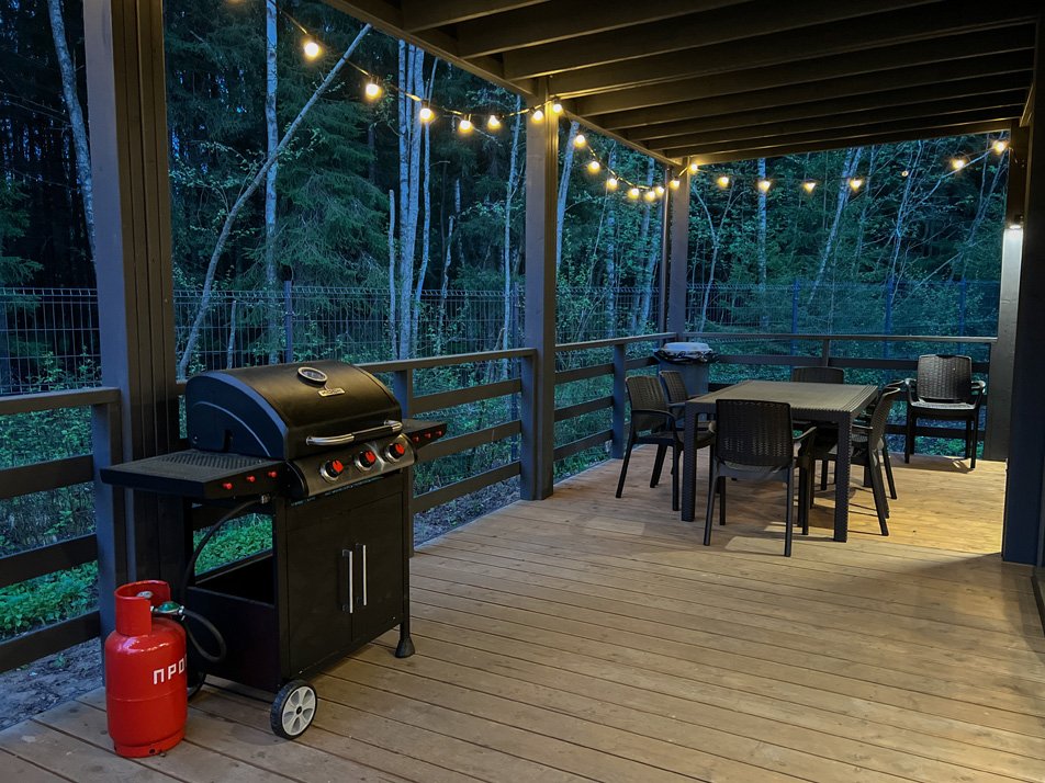 Дом 4-местный 2-комнатный (с 2 спальнями)