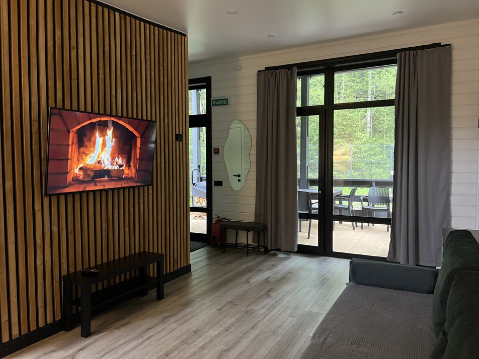 Дом 4-местный 2-комнатный (с 2 спальнями)