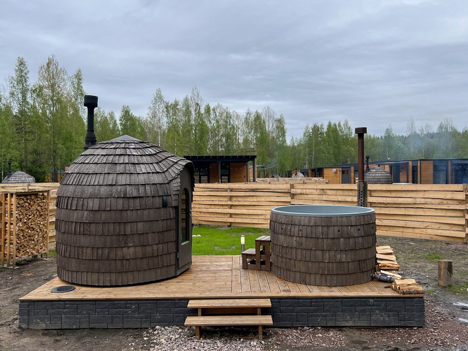 Дом 6-местный 4-комнатный (с 3 спальнями)