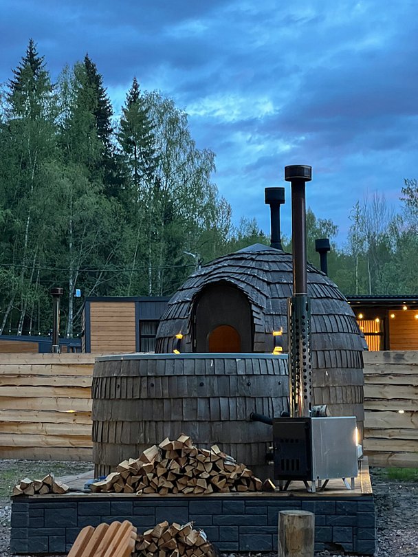 Дом 6-местный 4-комнатный (с 3 спальнями)