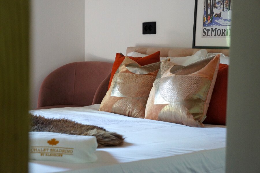 Шале 4-местный 3-комнатный (с камином и джакузи)