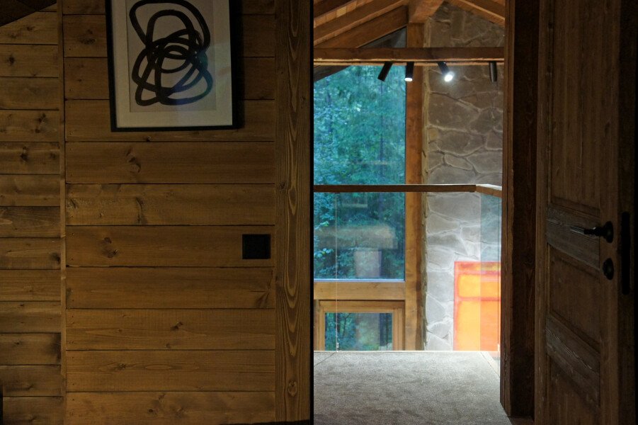 Шале 4-местный 3-комнатный (с камином и джакузи)