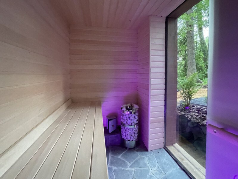 Шале 4-местный 3-комнатный (с камином и джакузи)