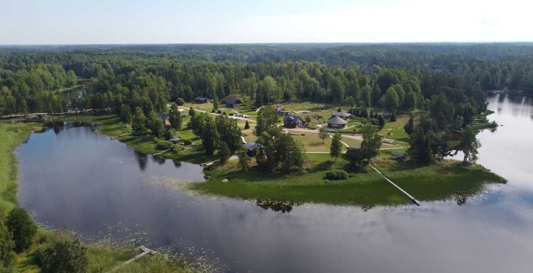 Эко-отель Остров Suoja (Остров Суойа), Ленинградская область, Приозерский район 