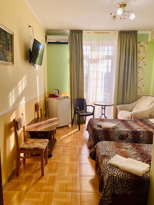 Стандартный 2-местный 1-комнатный (с балконом)