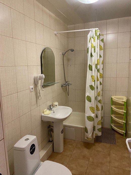 Стандартный 3-местный 1-комнатный (без балкона)