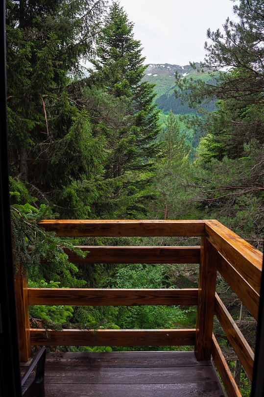 Комфорт 4-местный 1-комнатный (с балконом и видом на горы)