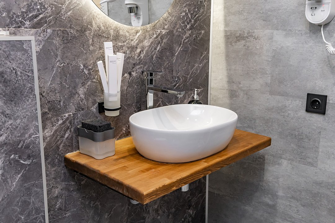 Комфорт 4-местный 1-комнатный (с балконом и видом на горы)