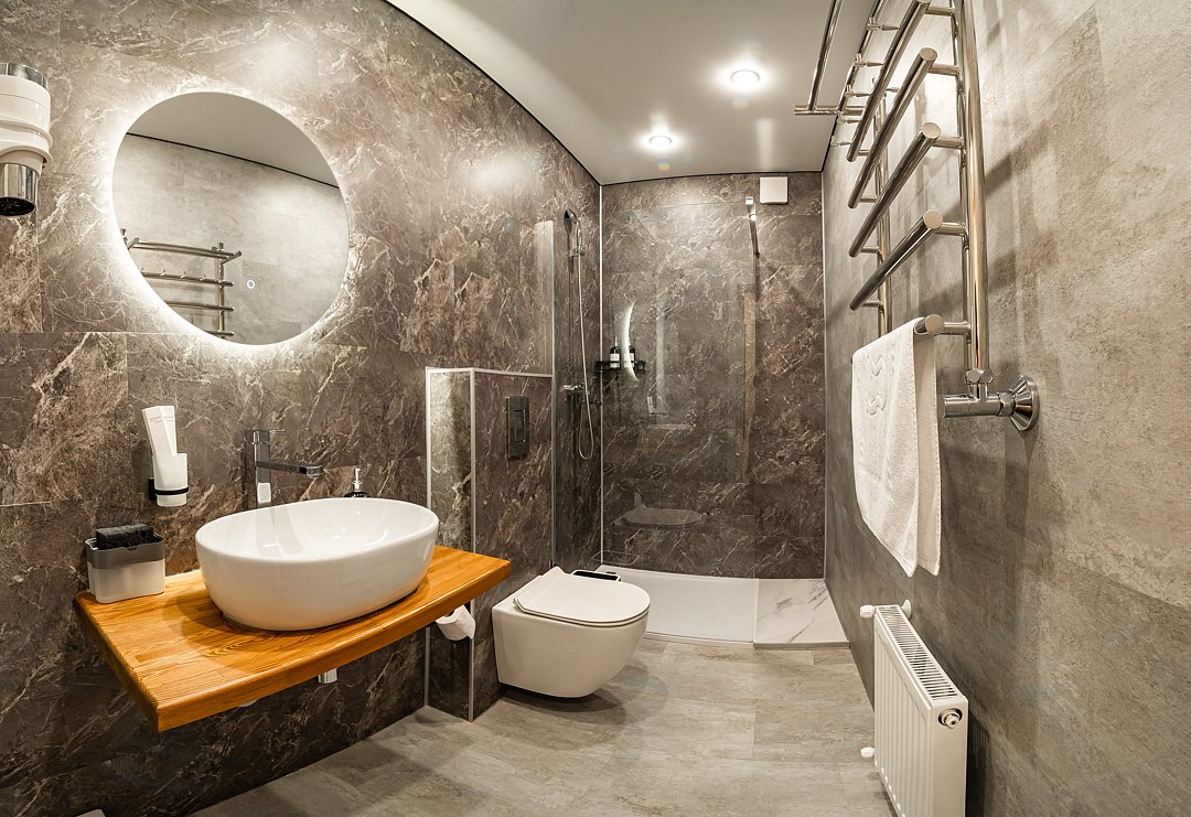 Стандартный 2-местный 1-комнатный (с балконом и видом на горы)