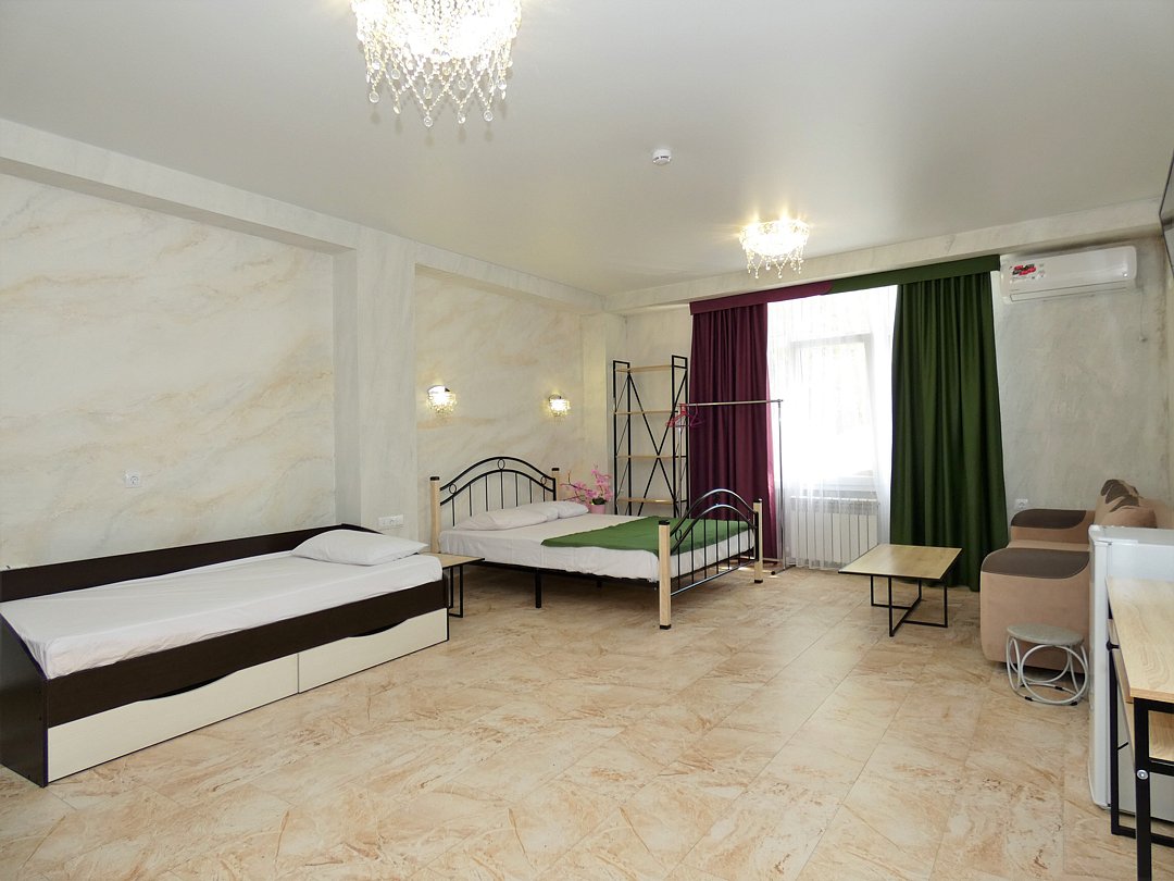 Студио 5-местный 1-комнатный (с кухней)