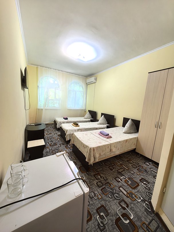 Стандартный 3-местный (3 односпальные кровати)