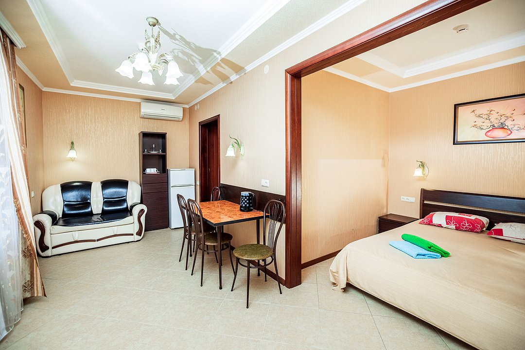 Студия 3-местный 1-комнатный