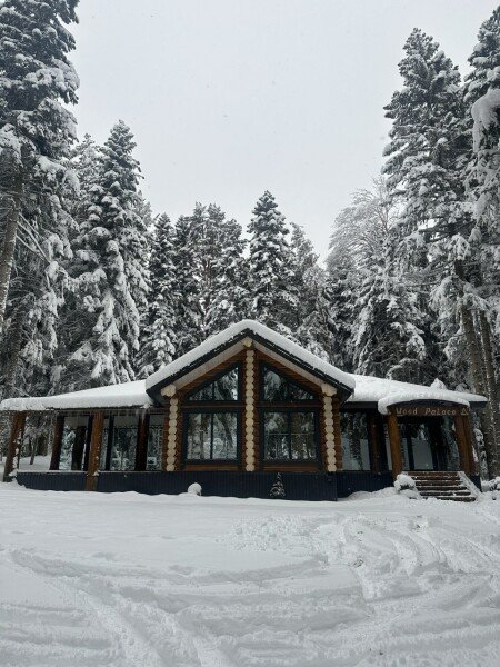 Дом 10-местный 3-комнатный Большой сруб (терраса)