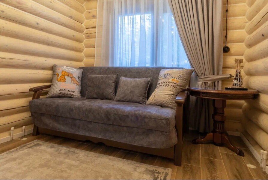 Дом 6-местный 2-комнатный Малый сруб (терраса)