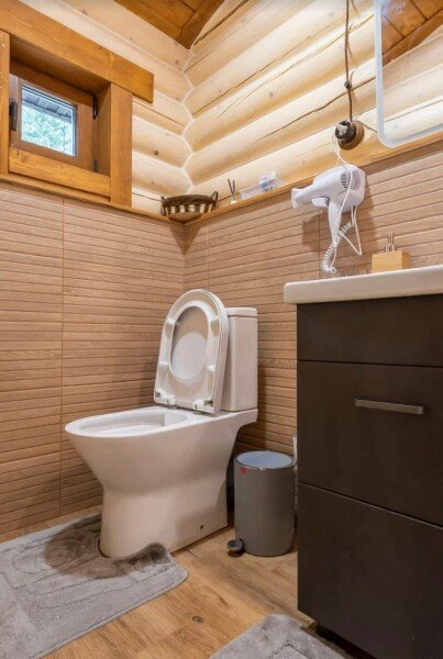 Дом 6-местный 2-комнатный Малый сруб (терраса)