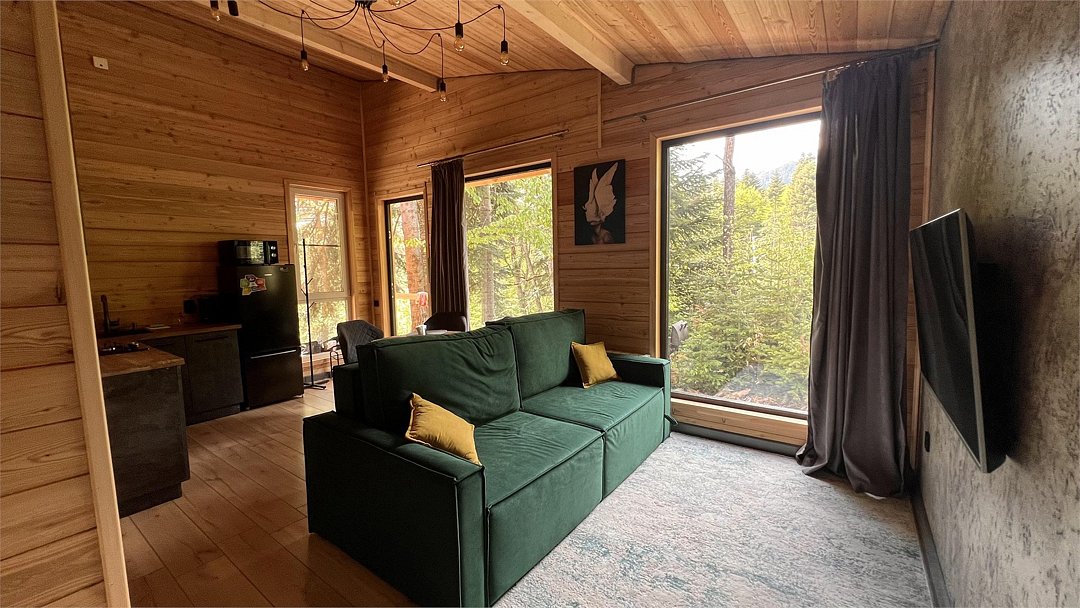 Шале 4-местный 2-комнатный Люкс