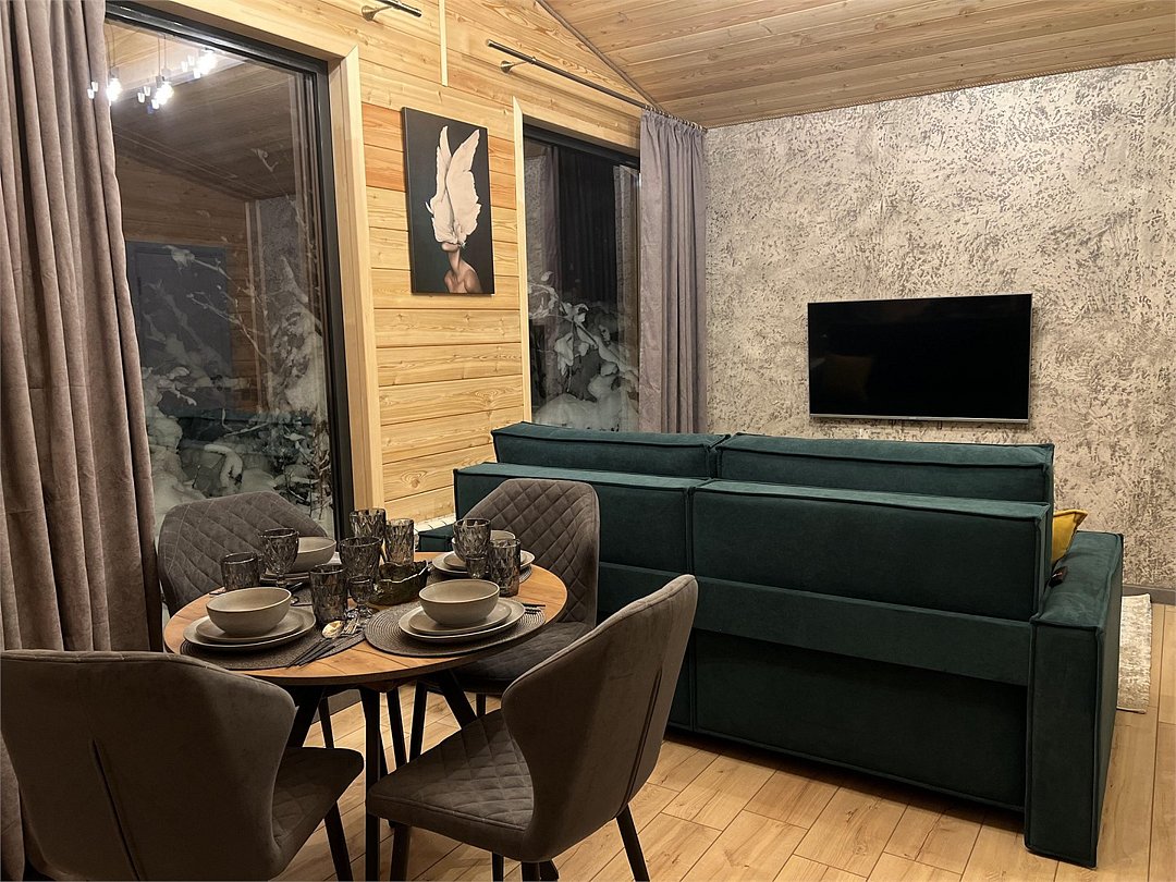 Шале 4-местный 2-комнатный Люкс