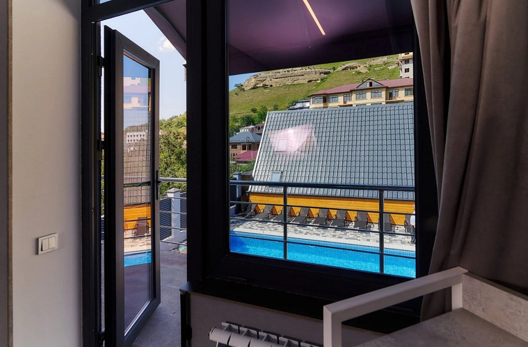 Стандартный 2-местный 1-комнатный С видом на бассейн