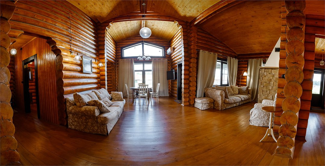 Коттедж 4-местный 3-комнатный (№12, с камином)