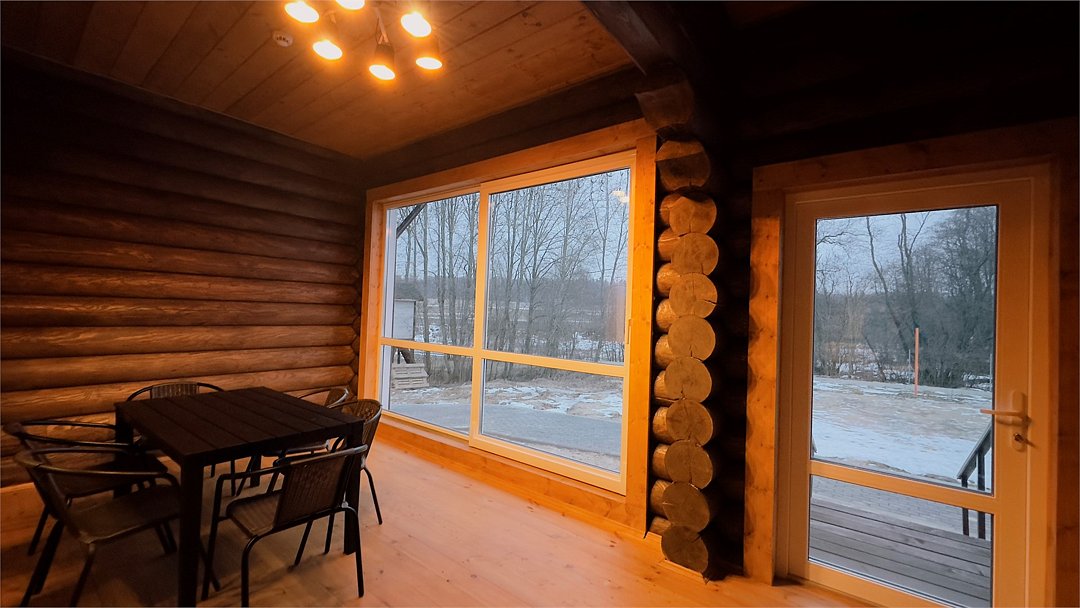 Коттедж 4-местный 4-комнатный (№7, с верандой)