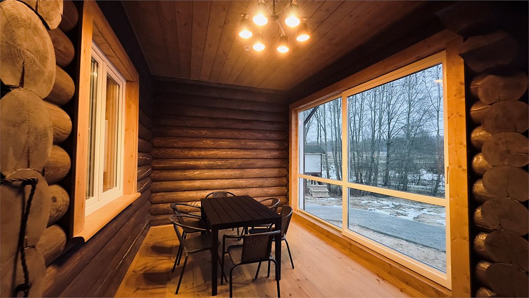 Коттедж 4-местный 4-комнатный (№7, с верандой)