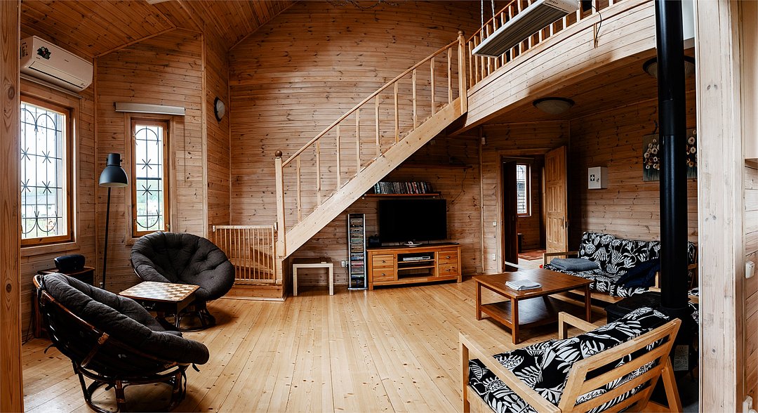 Коттедж 6-местный 6-комнатный (№2, с верандой)