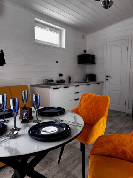 Дом 2-местный 1-комнатный (№1, с купелью)